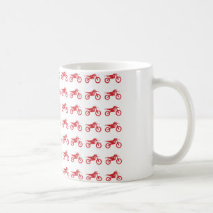 Caneca De Café Motor-Ciclo-Sinalizador-Moto-Cross