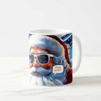 Caneca De Café Motor City Santa
