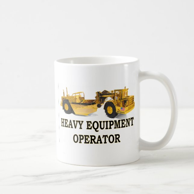 CANECA DE CAFÉ MOTOR DA TERRA DO RASPADOR (Direita)