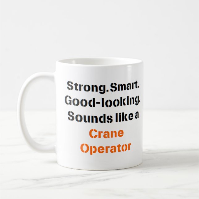 Caneca De Café motor de som de guindaste (Esquerda)