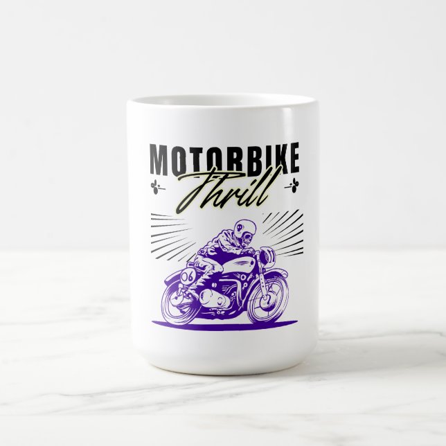 Caneca De Café Motorbike Thrill (Centro)