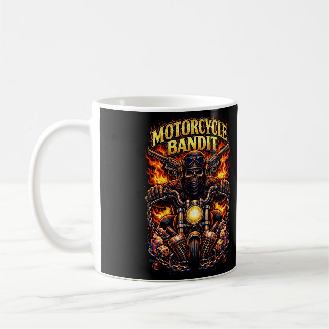 Caneca De Café Motorcycle Bandit (Esquerda)