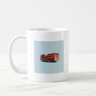 Caneca De Café Motores de Trás com Bandeira Americana