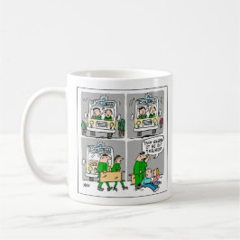 Caneca De Café Motorista de Ambulância ou Paramédico