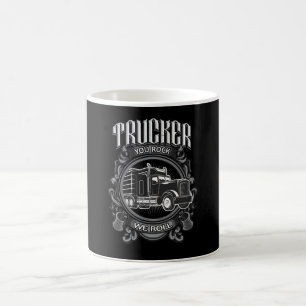 Caneca De Café Motorista De Caminhão Dão Presentes Dizendo Cami