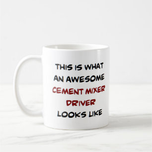 Caneca De Café motorista de cimento, incrível