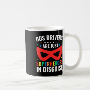 Caneca De Café Motoristas de Ônibus Escolar São Apenas Super-Heró