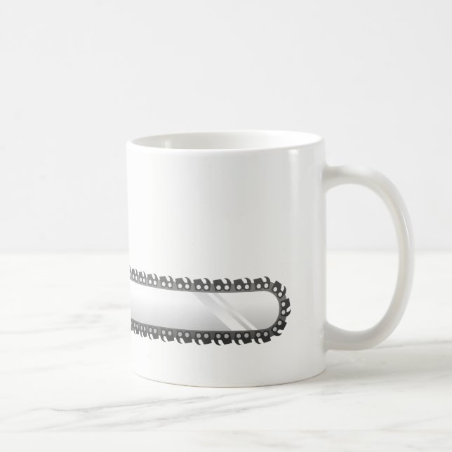 Caneca De Café Motosserra (Direita)