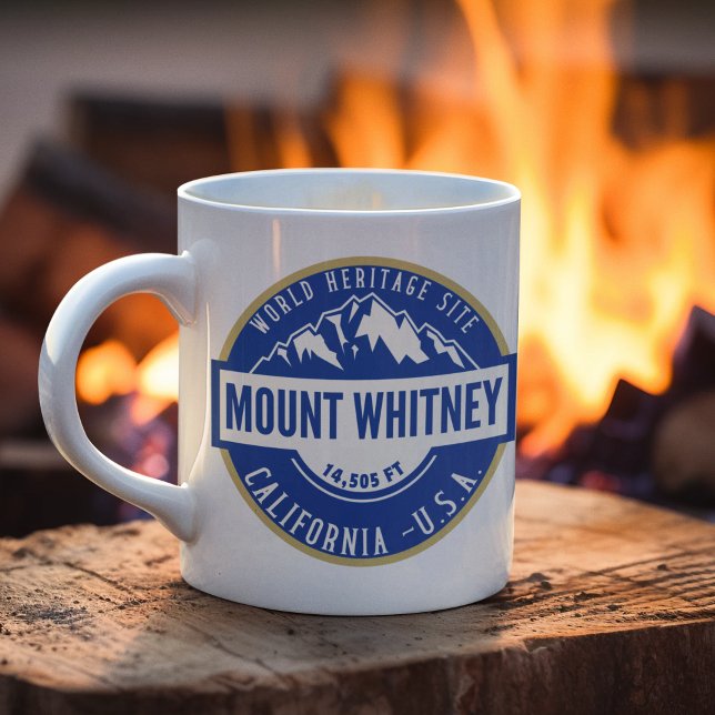 Caneca De Café Mount Whitney: California's Sierra Crest (Criador carregado)