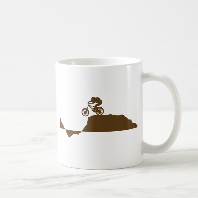 Caneca De Café Mountain bike (Direita)