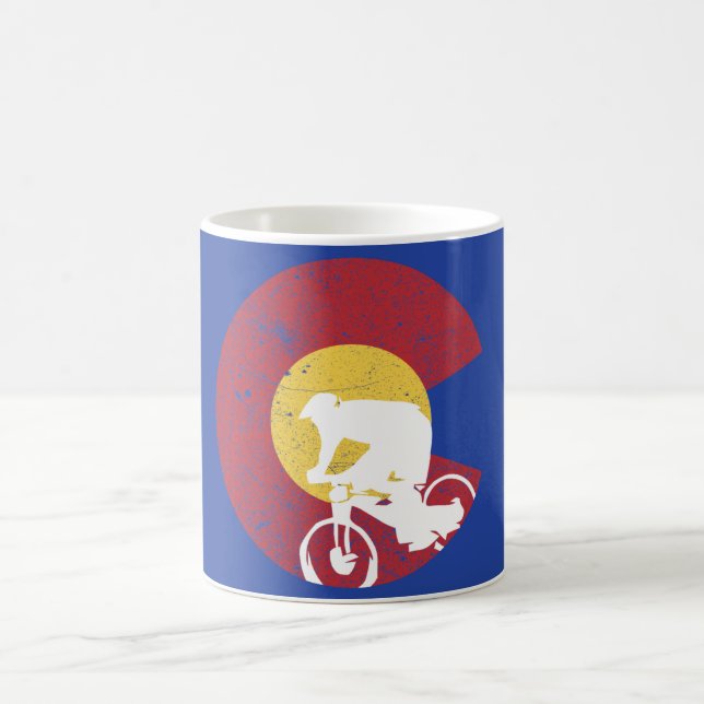 Caneca De Café Mountain Bike Colorado (Centro)