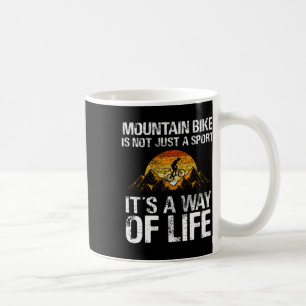 Caneca De Café Mountain Bike Downhill - Ciclismo de Montanha Mtb