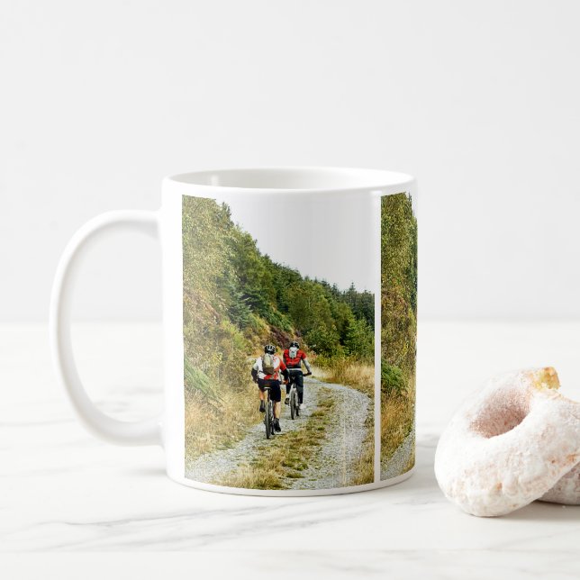 CANECA DE CAFÉ MOUNTAIN BIKERS (Com Donut)