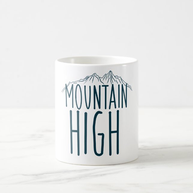 Caneca De Café Mountain High (Centro)
