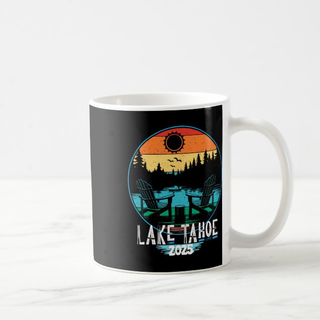 Caneca De Café Mountain Hiking Skiing Family Vacation 2025 Trip L (Direita)