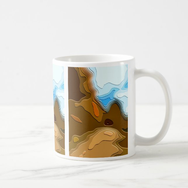 CANECA DE CAFÉ MOUNTAIN TRAIL COFFEE MUG (Direita)