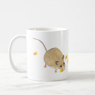 Caneca De Café Mouse de Trick ou Tratar Halloween com Candy Corns