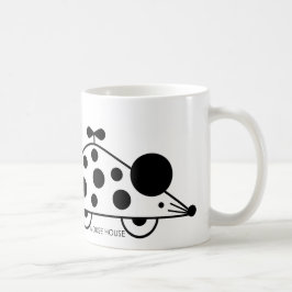 Caneca De Café Mouse House BW Mug