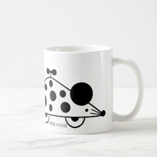 Caneca De Café Mouse House BW Mug