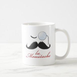Caneca De Café Moustache