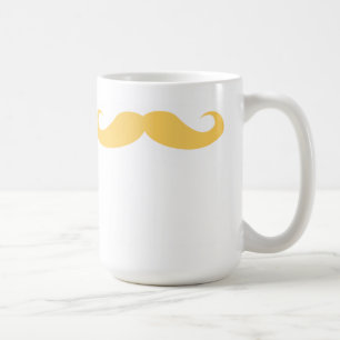 Caneca De Café Moustache louro