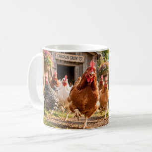 Caneca De Café Movido pela Vida na Fazenda de Galinhas