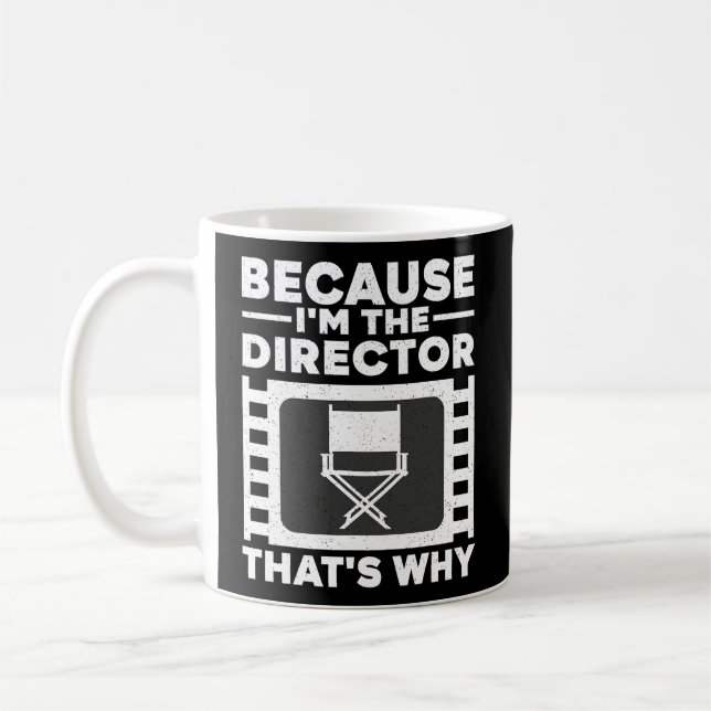 Caneca De Café Movie Diretor Para Produtores De Filmes (Esquerda)