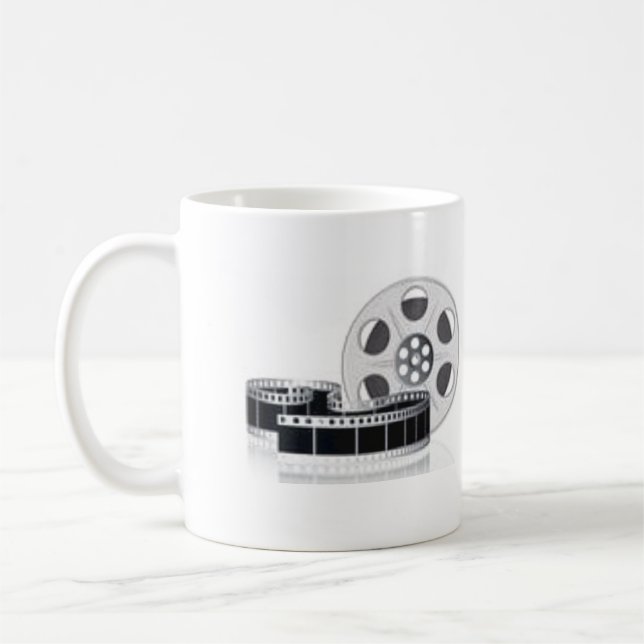 Caneca De Café Movie Reel (Esquerda)