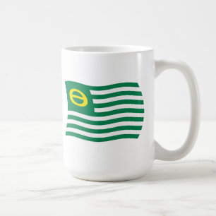 Caneca De Café Movimento Ecologista Bandeira Mug