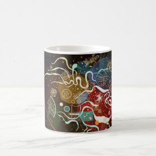 Caneca De Café Movimento Kandinsky I