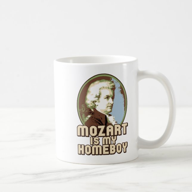 Caneca De Café Mozart (Direita)