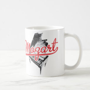 Caneca De Café Mozart - músico austríaco do compositor