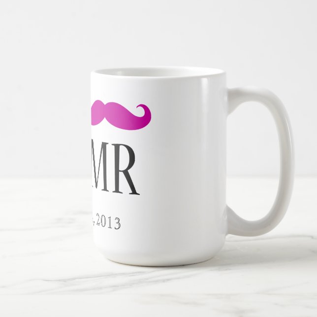 Caneca De Café MR e MR Mugs personalizados (Direita)
