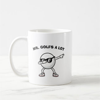 Caneca De Café MR. GOLFS A LOT,Funny Golf