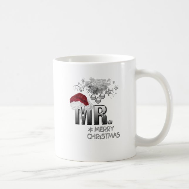Caneca De Café MR.Primeiro Natal (Direita)