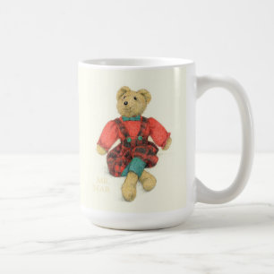Caneca De Café MR & SRA. BEAR Tall White Mug