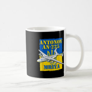 Caneca De Café Mriya Antonov An-225 Aeronave Ucrânia Avião Ucrani