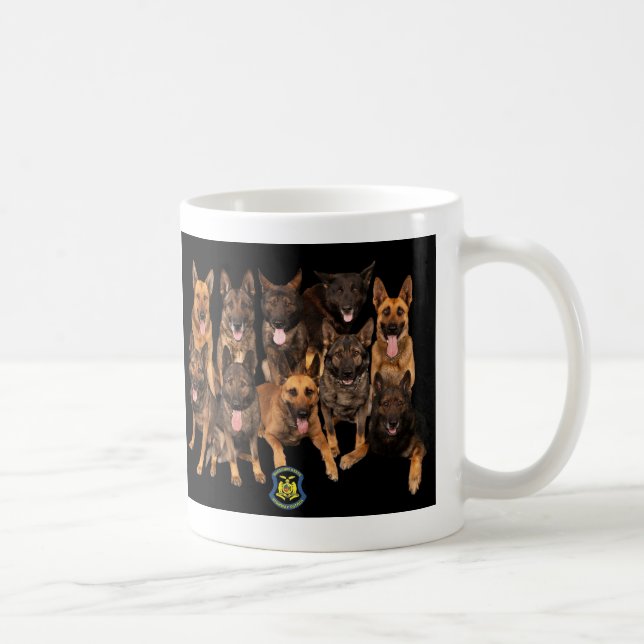 Caneca De Café MSHP K-9s (Direita)