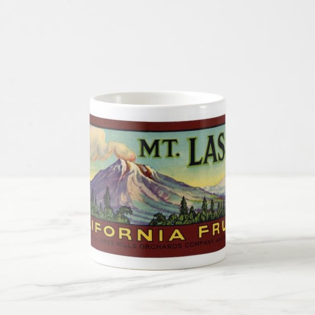 Caneca De Café Mt Lassen Mug (Centro)