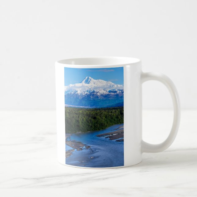 Caneca De Café Mt. McKinley Alaska (Direita)