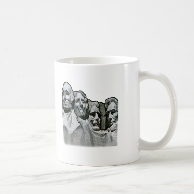 Caneca De Café Mt Rushmore (Direita)