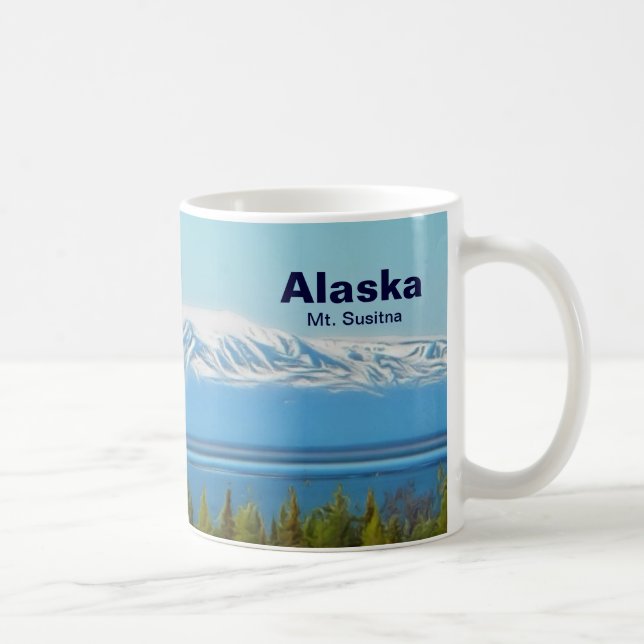 Caneca De Café Mt. Susitna (Direita)