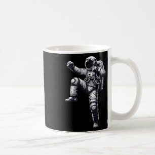 Caneca De Café Muay Thai Astronaut Kickboxing