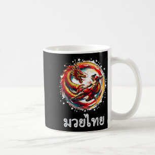 Caneca De Café Muay Thai Boxe Tailandesa MMA Kickboxing Arte dos