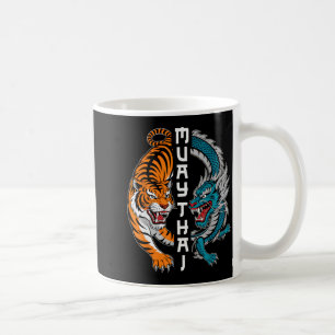 Caneca De Café Muay Thai Boxe Tailândia Fã Muay Thai Homens Mulhe
