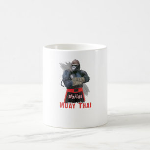 Caneca De Café Muay Thai Fighter