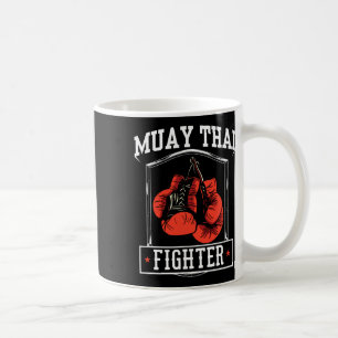 Caneca De Café Muay Thai Fighter Hob1