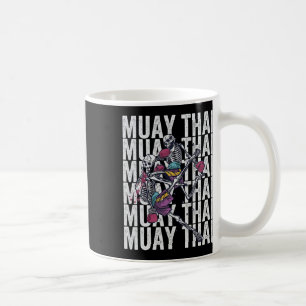 Caneca De Café Muay Thai Kickboxing, Esqueletos de Muay Thai, Mua