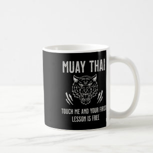 Caneca De Café Muay Thai Me Toque E Sua Primeira Lição É Livre