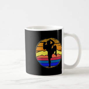 Caneca De Café Muay Thai Vintage Retro Pôr do Sol Engraçado Gi de